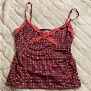 FREE PEOPLE | adjustable lace detail cami